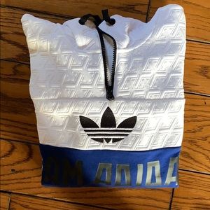 Team Adidas White Quarter Zip